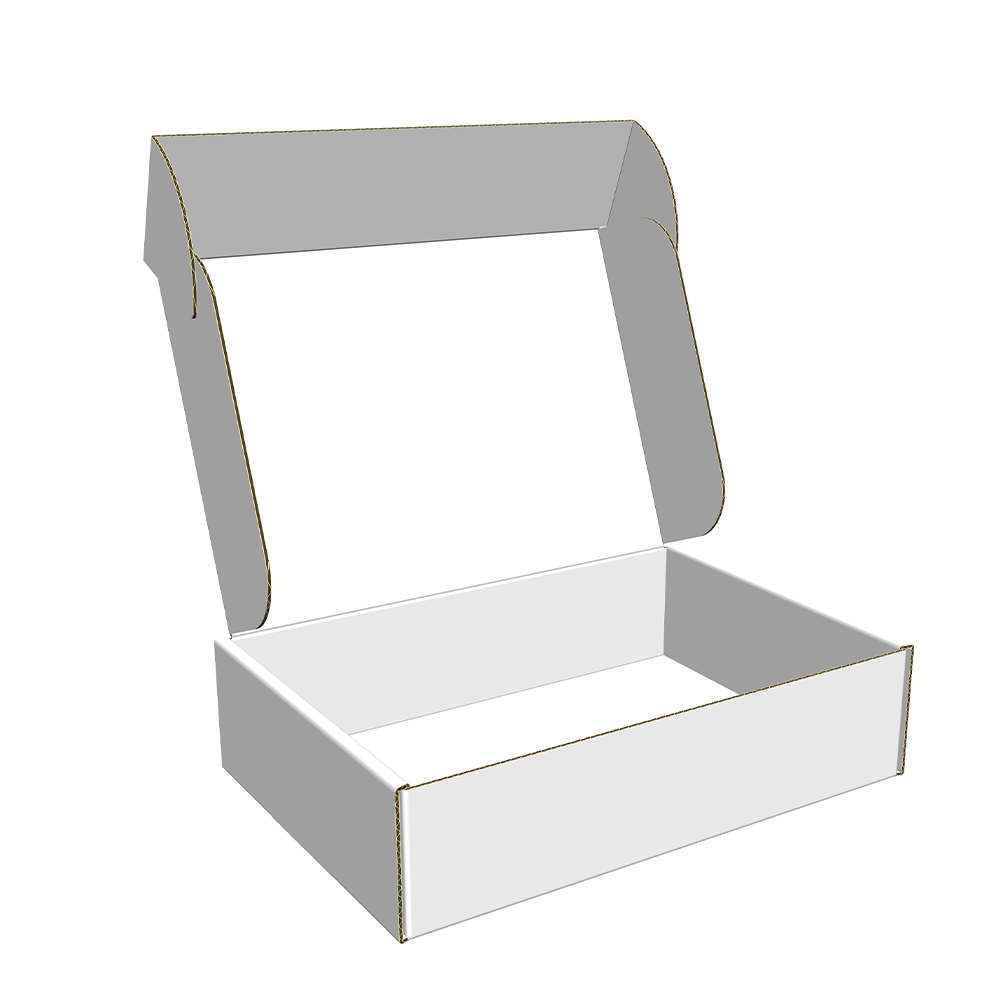 No Printing (White) - Mailer Box